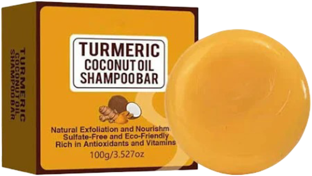 Turmeric Coconut Oil Shampoo Bar