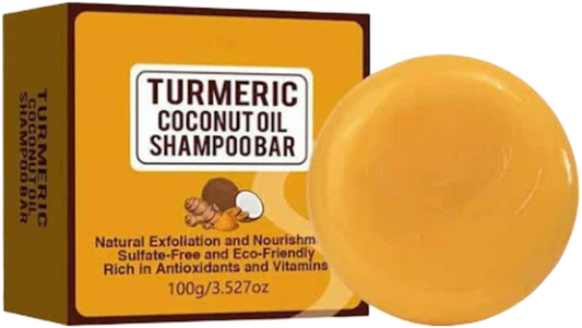 Turmeric Coconut Oil Shampoo Bar